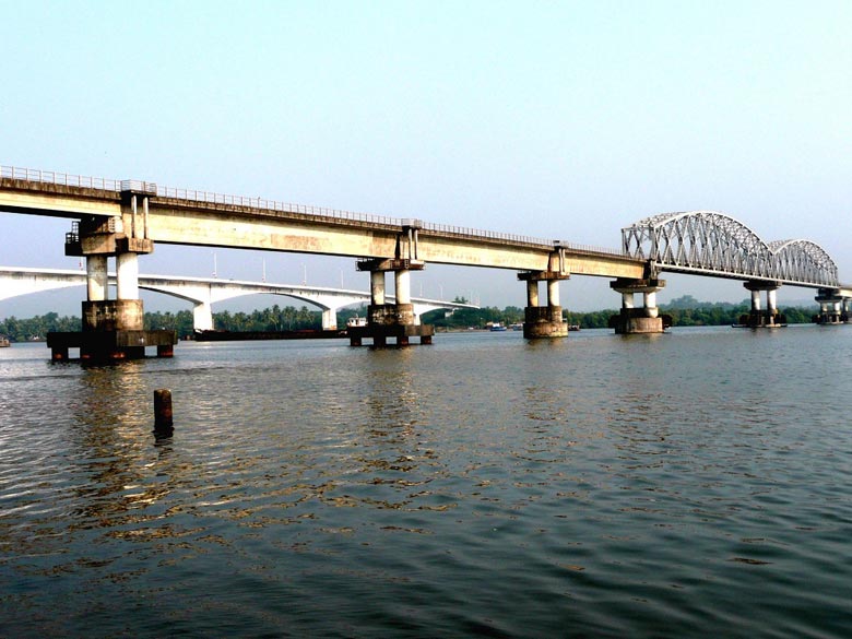 Zuari river bridge goa - Swan Tours - Travel Experiences, Popular ...