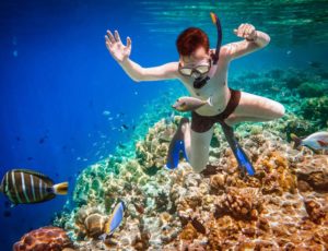 Snorkeling in Maldives